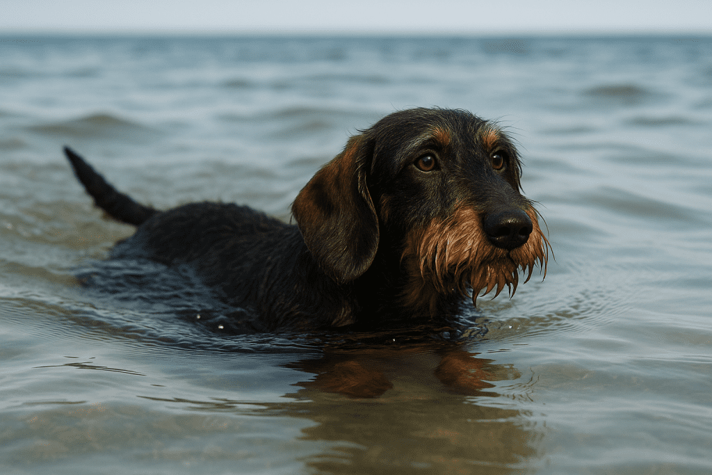Gaius im Meer