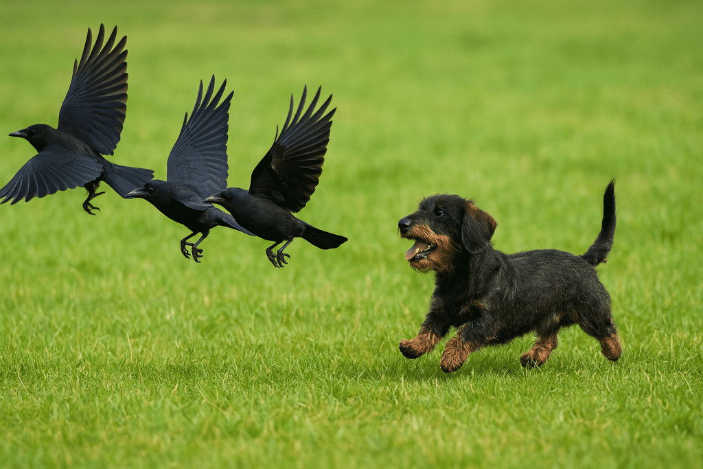 Bautz und die Krähen