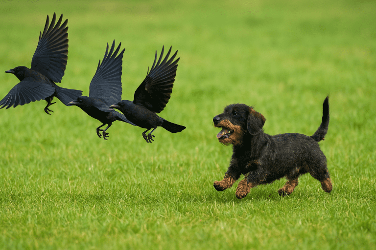 Bautz und die Krähen